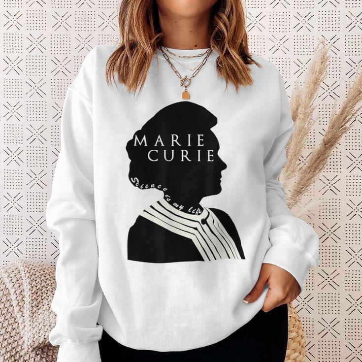 Marie Curie Science Chemie Sweatshirt Geschenke für Sie