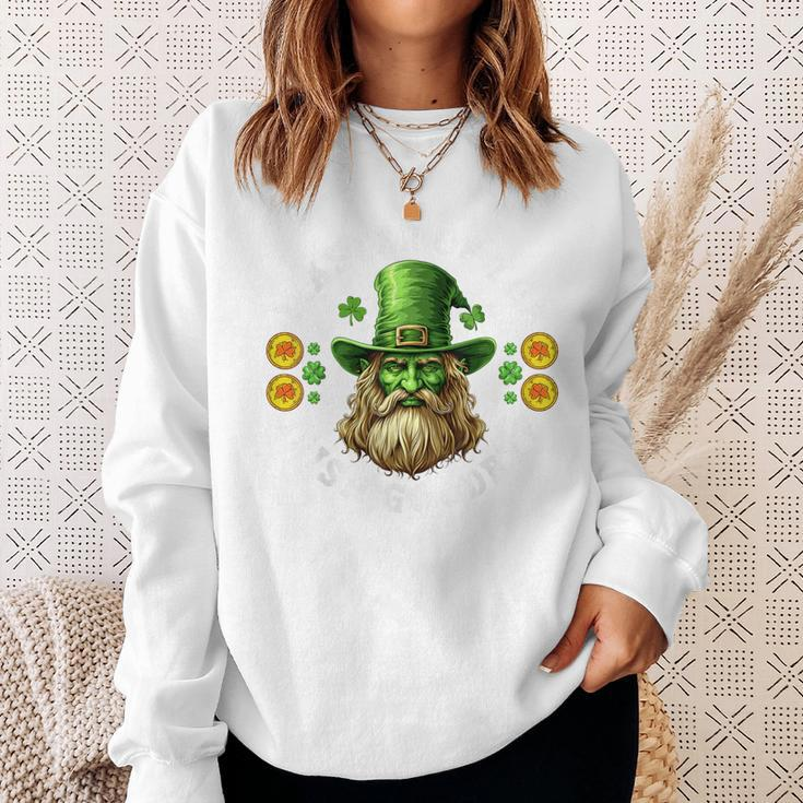 Master Of The Irish Goodbye St Patrick's Day Paddy's Party Sweatshirt Gifts for Her