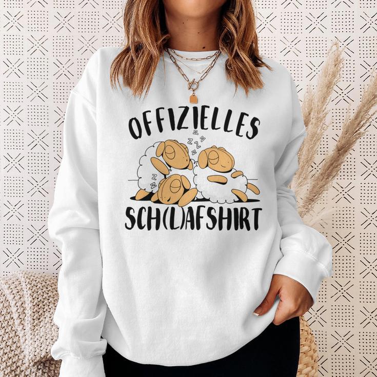 Offizielles Schlaf Pyjama Schlafanzug Herren Damen Sweatshirt Geschenke für Sie