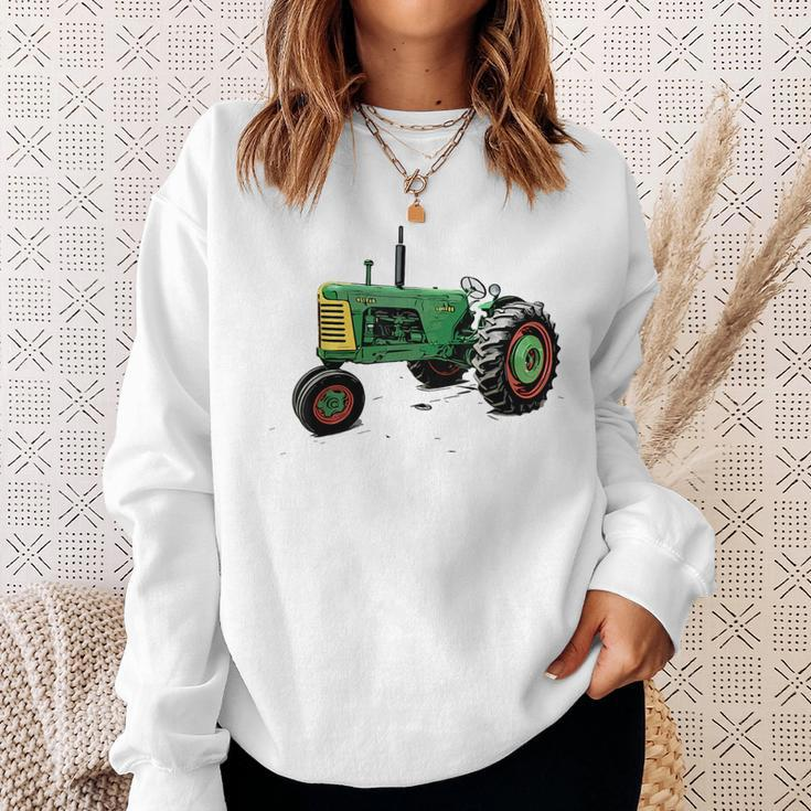 Old Oliver 88 Tractor Sweatshirt Gifts for Her