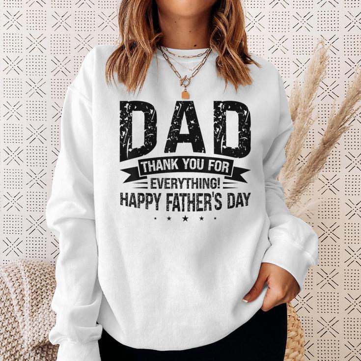 Papa Danke Für Alles Alles Gute Zumatertag Sohn Sweatshirt Geschenke für Sie