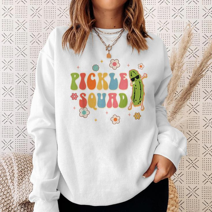 Pickle Squad Bridesmaid Bride Babe Bachelorette Matching Sweatshirt Gifts for Her