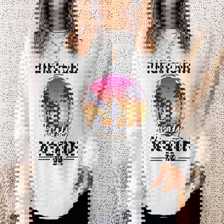 Punta Cana Family Vacation 2024 Matching Dominican Republic Sweatshirt Gifts for Her