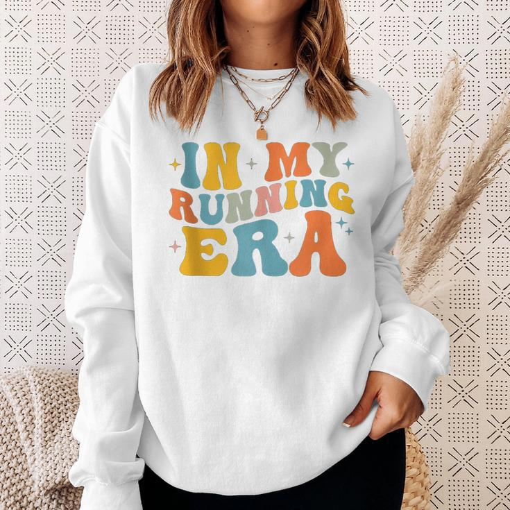 In My Running Era Runner Sweatshirt Gifts for Her