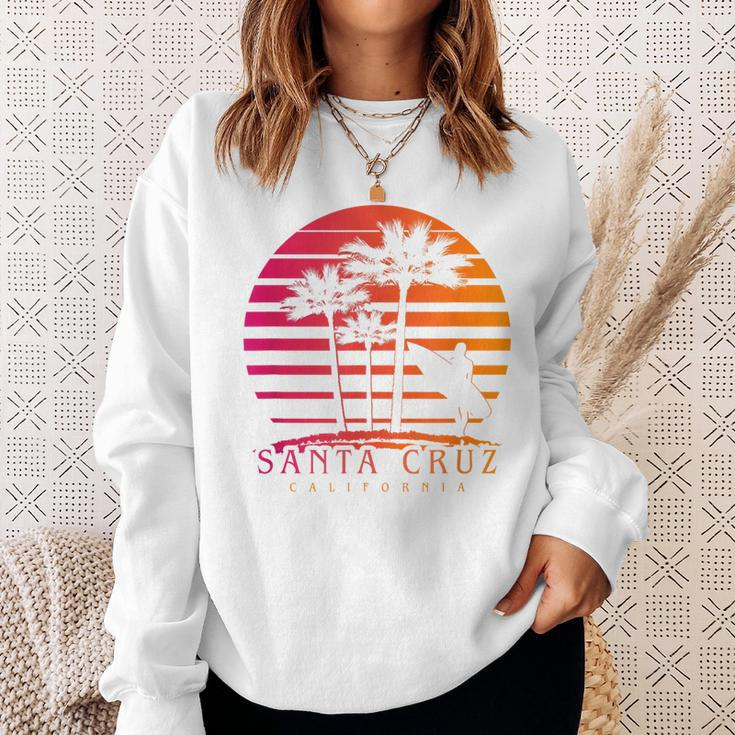 Santa Cruz California Souvenir Vintage Retro Sweatshirt Geschenke für Sie