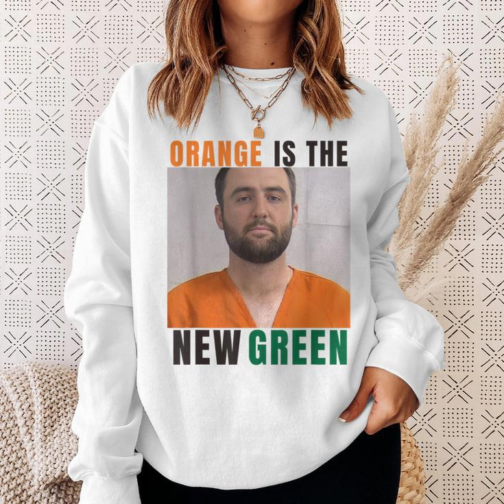 Scottie Hot Orange Is The New Green Sweatshirt Gifts for Her