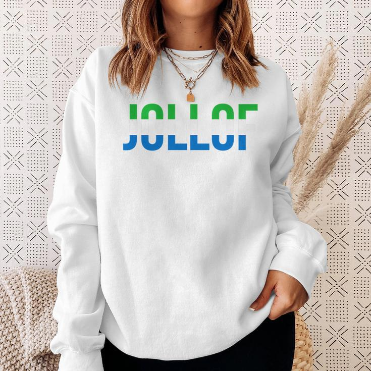 Sierra Leone Jollof Sweatshirt Gifts for Her