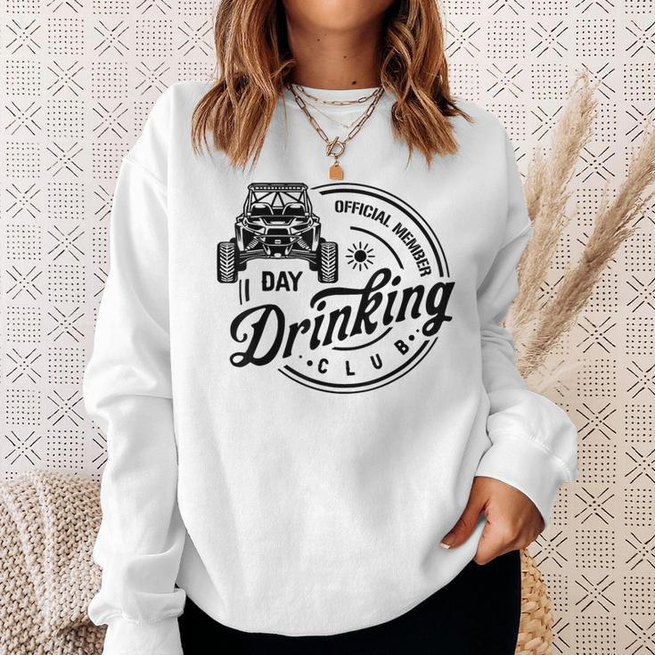 Sxs Utv Official Member Day Drinking Club Sweatshirt Gifts for Her