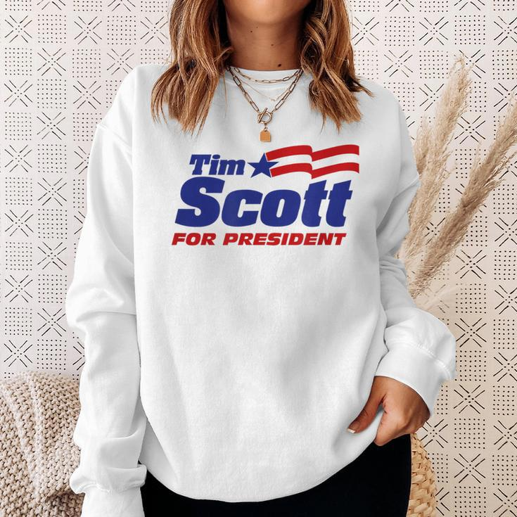Tim Scott For President 2024 Scott 2024 Republican Patriot Sweatshirt Gifts for Her