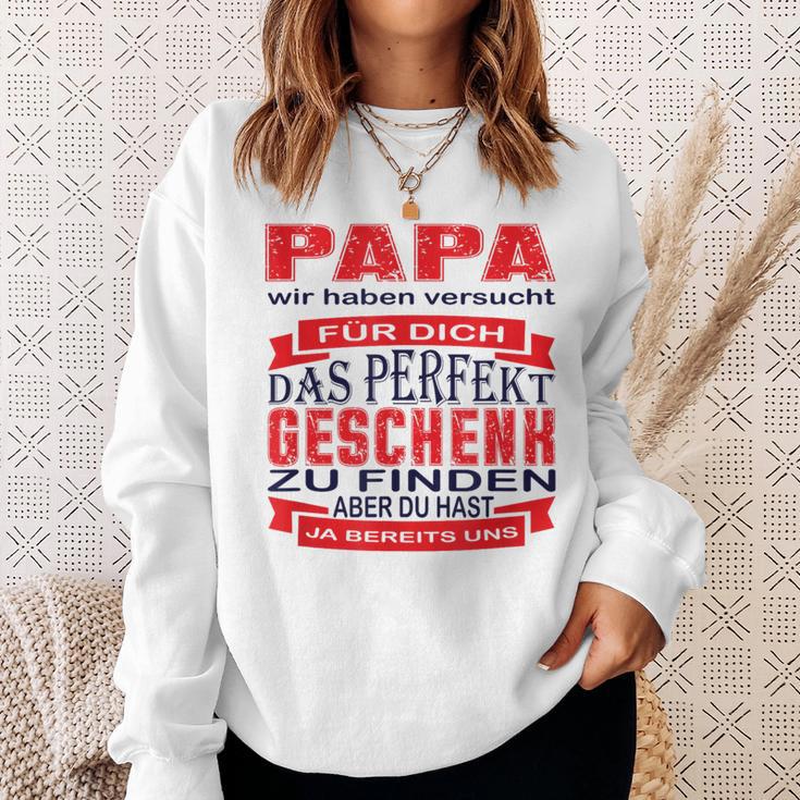 Vater Tochter Sohnatertagatertagsgeschenk Für Papa Sweatshirt Geschenke für Sie