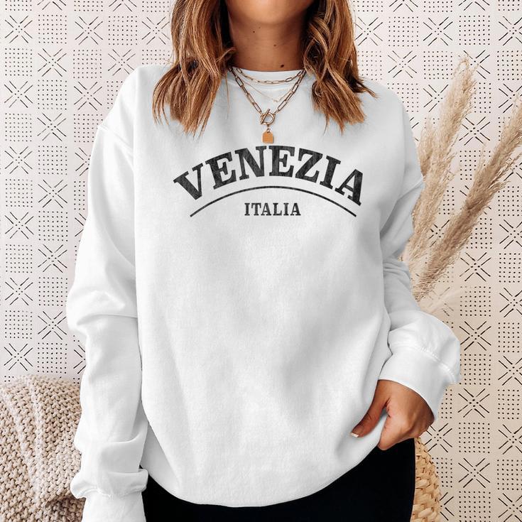 Venezia Italia Venice Italy Gray Sweatshirt Geschenke für Sie