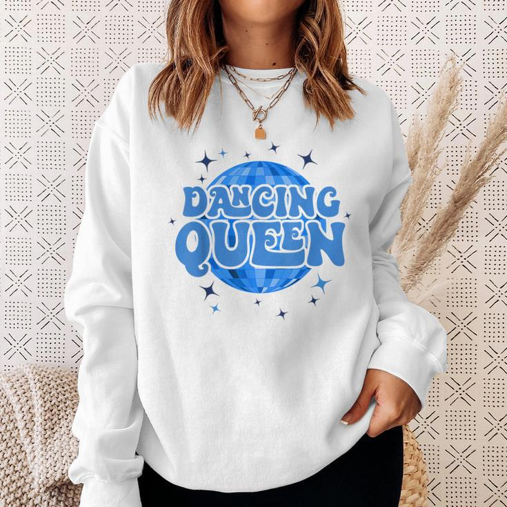 Vintage Retro Dancing Queens Bachelorette Party Matching Sweatshirt Gifts for Her