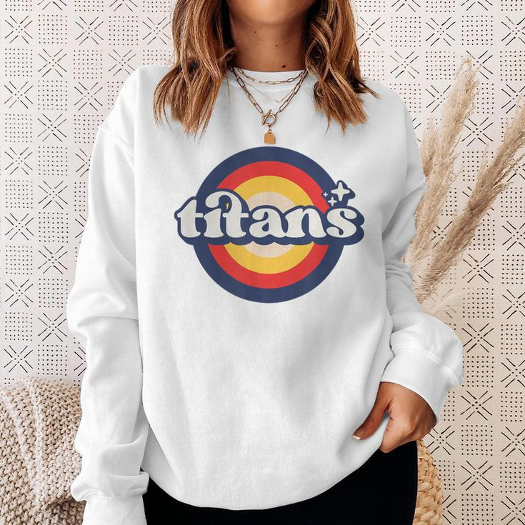 Vintage Titans High School Spirit Go Titans Pride Sweatshirt Gifts for Her
