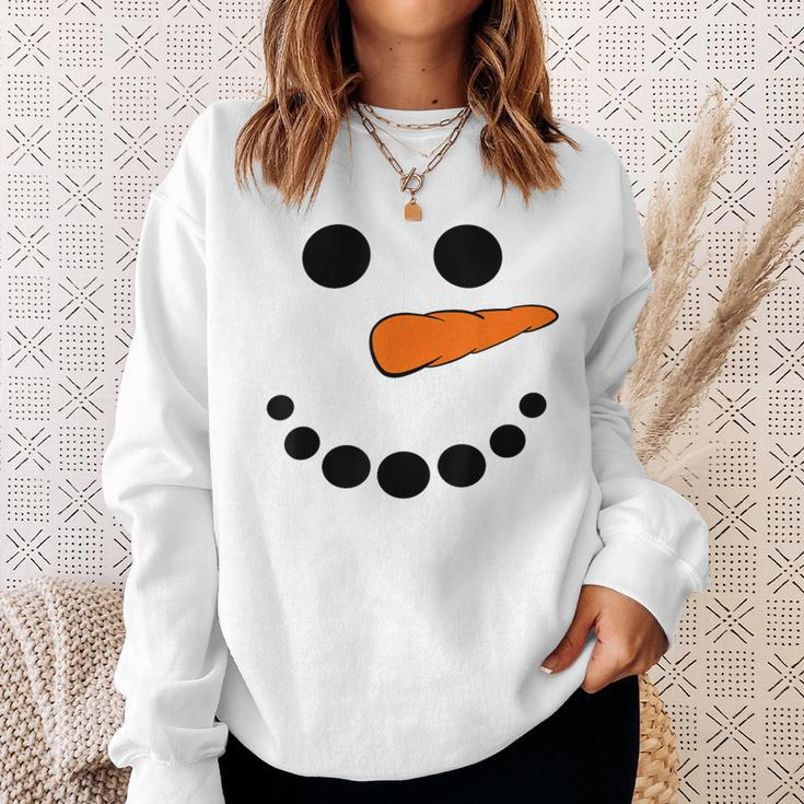 Weihnachten Schneemann Geschenk Costume Fancy Dress Sweatshirt Geschenke für Sie