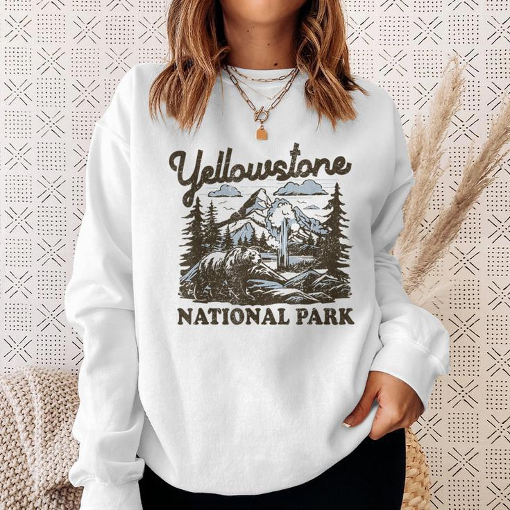 Yellowstone National Park Wyoming Sweatshirt Gifts for Her