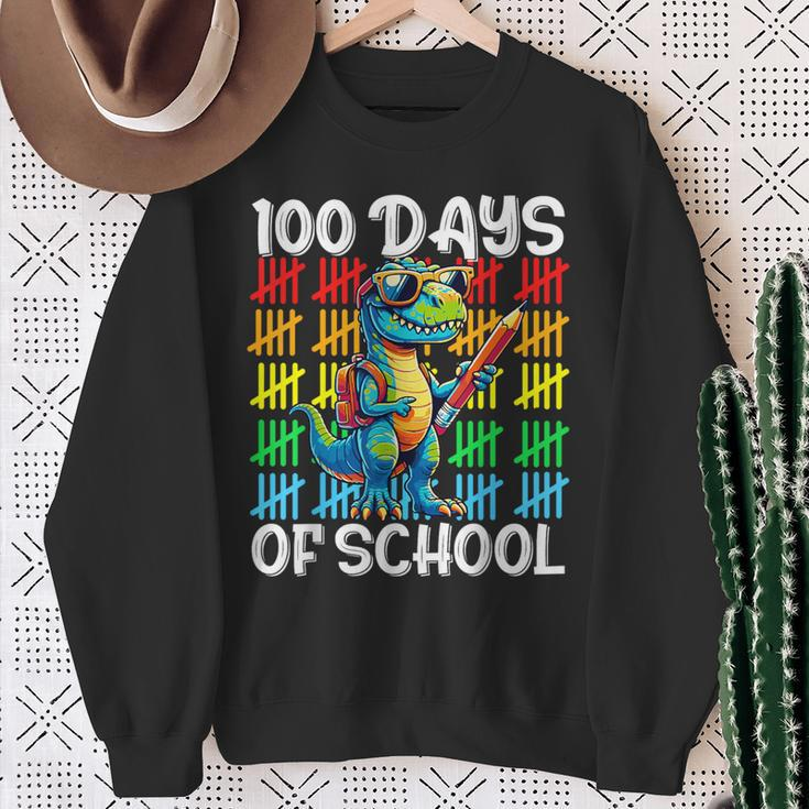 100 Days Of School Happy 100Th Days Of School Sweatshirt Gifts for Old Women