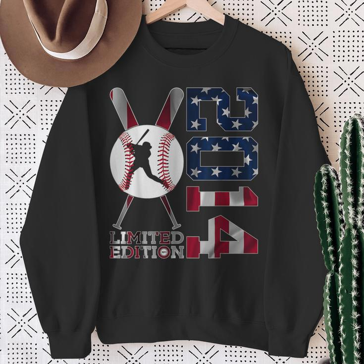 10Th Birthday Baseball Limited Edition 2014 Sweatshirt Gifts for Old Women