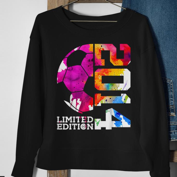 10Th Birthday Soccer Limited Edition 2014 Sweatshirt Gifts for Old Women