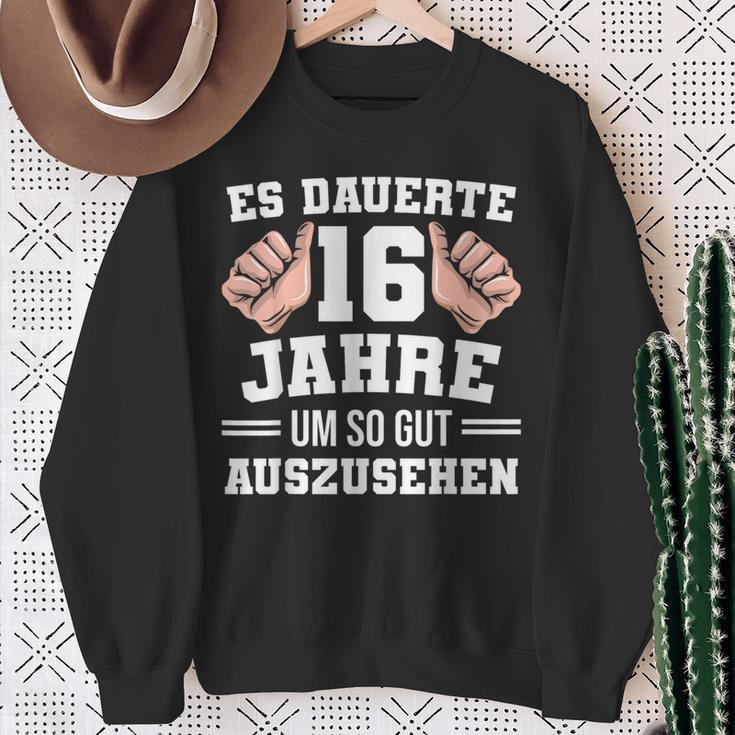 16 Birthday Slogan Sweatshirt Geschenke für alte Frauen