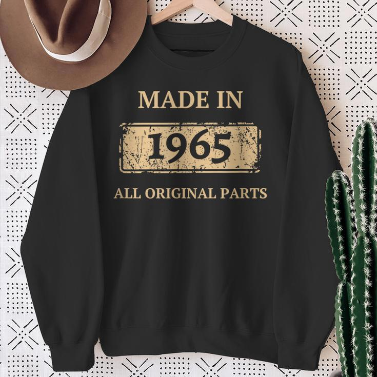 1965 Vintage Birthday Made In 1965 Best Birth Year Bday Sweatshirt Gifts for Old Women