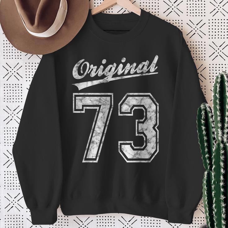 1973 Geburtstag 50 Jahre Original 73 Jahrgang 1973 Geschenk Sweatshirt Geschenke für alte Frauen