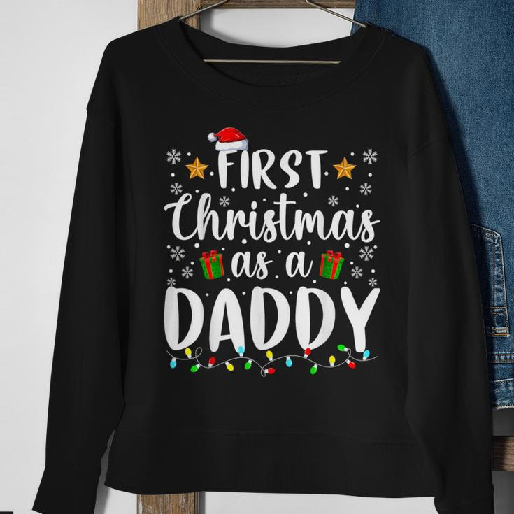 1St First Christmas As A Daddy New Parents Christmas Xmas Sweatshirt Gifts for Old Women