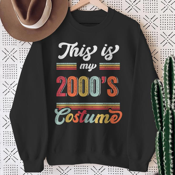 This Is My 2000S Costume Retro Vintage Party Sweatshirt Gifts for Old Women