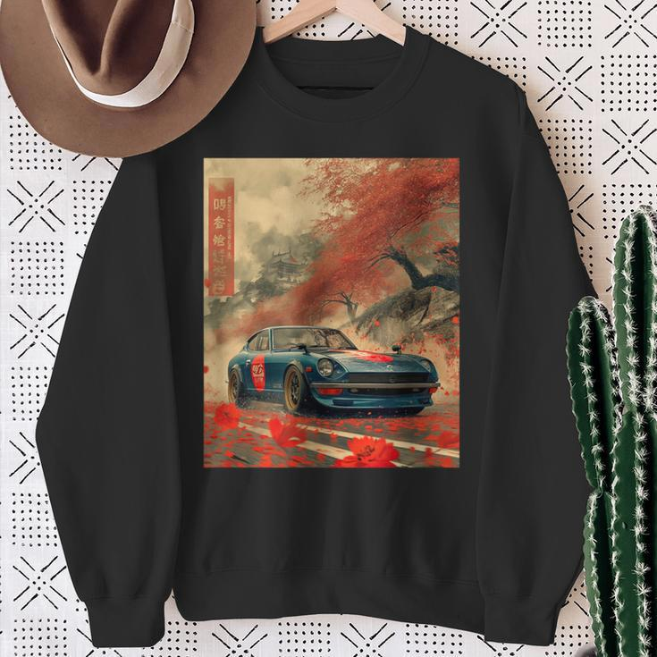 240Z Old School Japanese Classic Car S30 Sweatshirt Gifts for Old Women