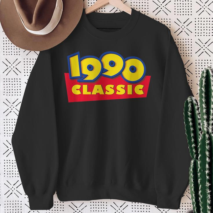 31St Birthday Classic Movie Vintage 1990 Sweatshirt Gifts for Old Women