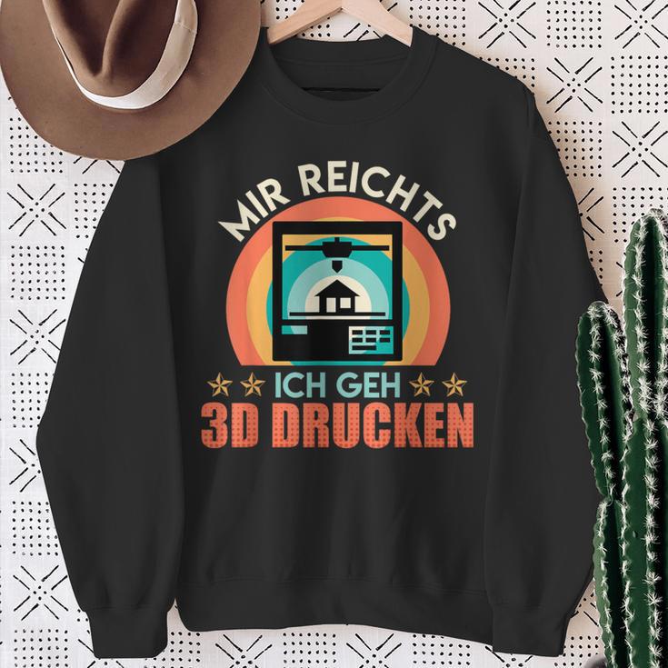 3D Printer Mir Reichts Ich Geh 3D Print Fan Sweatshirt Geschenke für alte Frauen