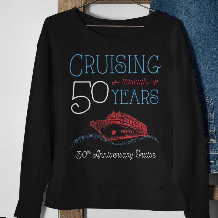 50Th Anniversary CruiseHis And Hers Matching Couple Sweatshirt Gifts for Old Women