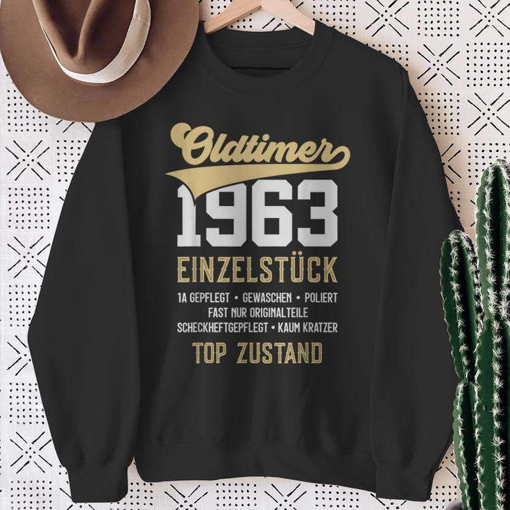 60 Jahre Oldtimer 1963 Vintage 60Th Birthday Sweatshirt Geschenke für alte Frauen