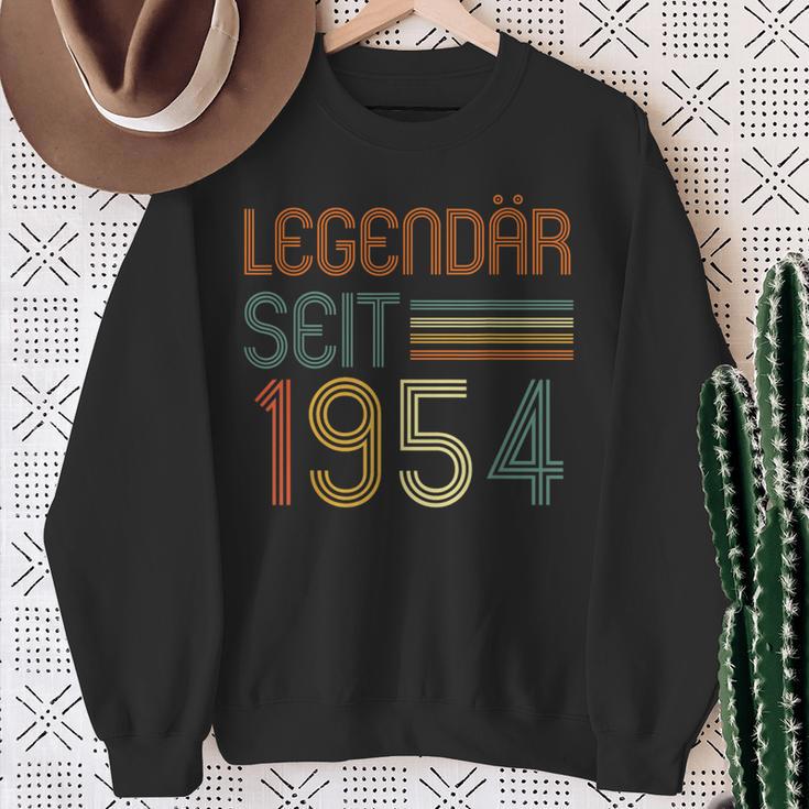 67 Geburtstag Legendär Seit 1954 Geschenkintage Retro Sweatshirt Geschenke für alte Frauen