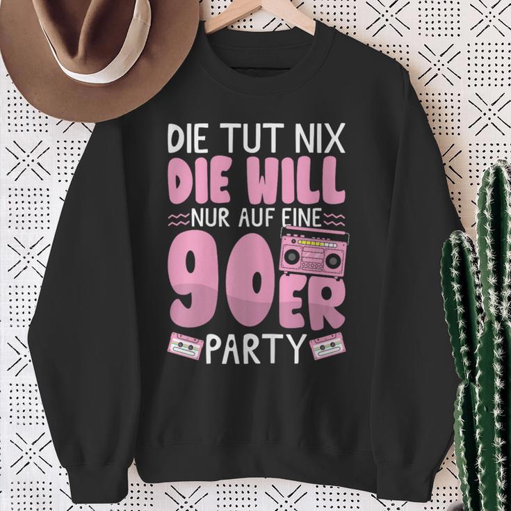 90S Outfit Will Nur Auf Eine 90S Party 90S Sweatshirt Geschenke für alte Frauen