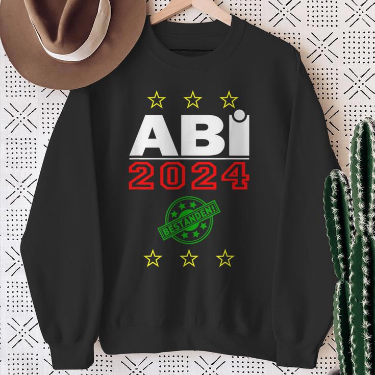 Abi Abitur Prüfung Abschluss Gymnasium 2024 Geschenk Idee Sweatshirt Geschenke für alte Frauen