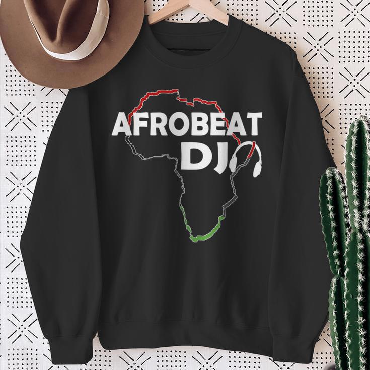 Afrobeats Music Unique Afrobeat Dance Dj Disc Jockey Sweatshirt Gifts for Old Women