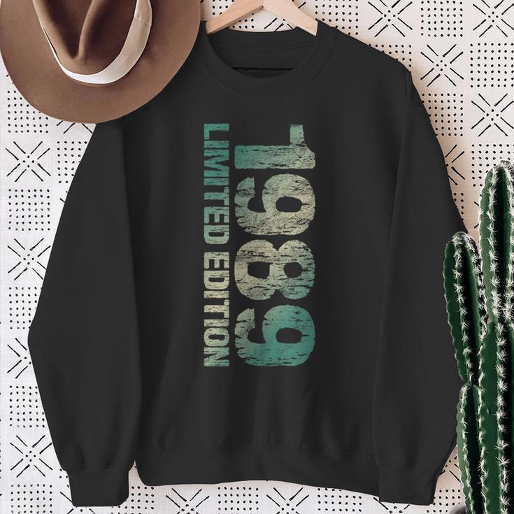 Age 35 Limited Edition 35Th Birthday 1989 Sweatshirt Gifts for Old Women