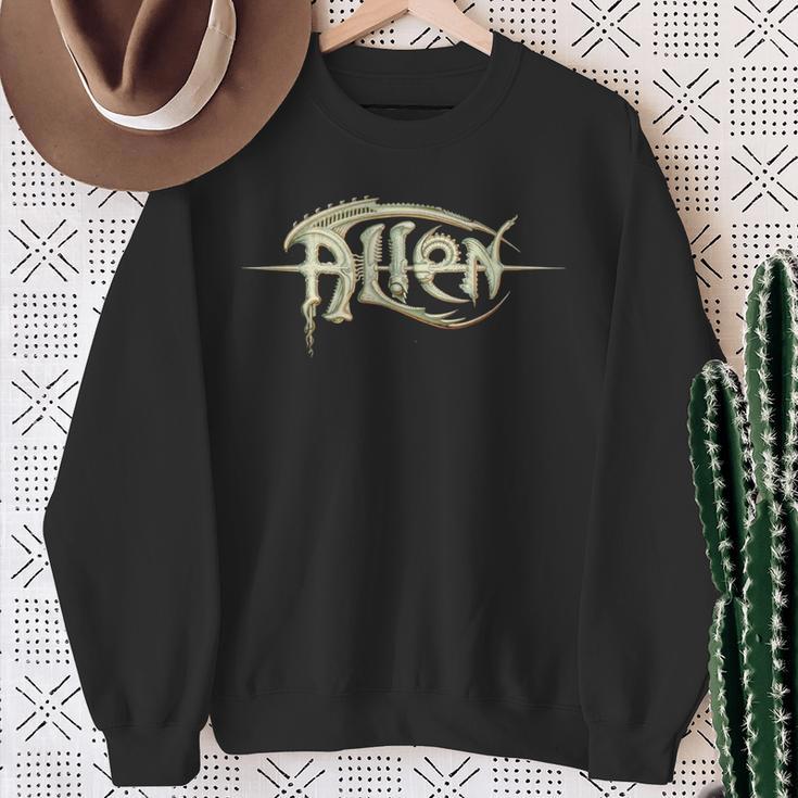 Alien Xenomorph Skeleton Sweatshirt Geschenke für alte Frauen