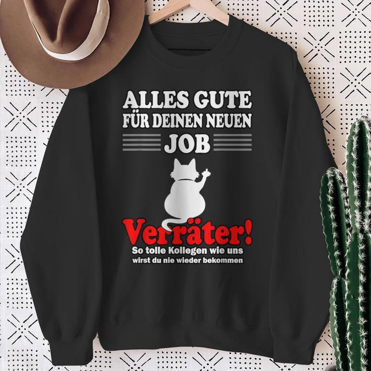 Alles Gute Für Dein Neue Job S Sweatshirt Geschenke für alte Frauen