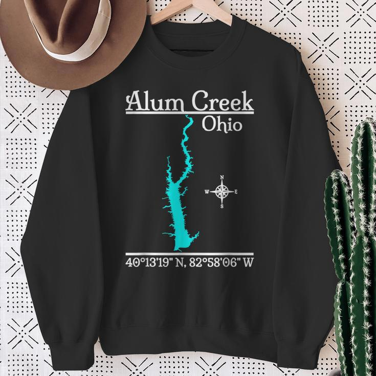 Alum Creek Ohio Sweatshirt Gifts for Old Women