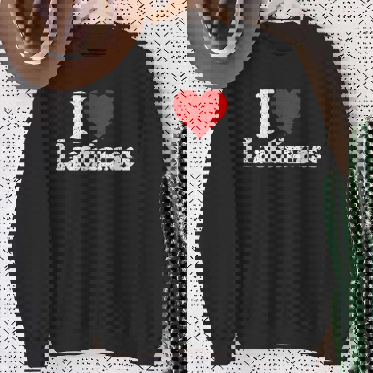 Amo Esposa Novia Latinas Corazón Camisa de entrenamiento Regalos para ancianas