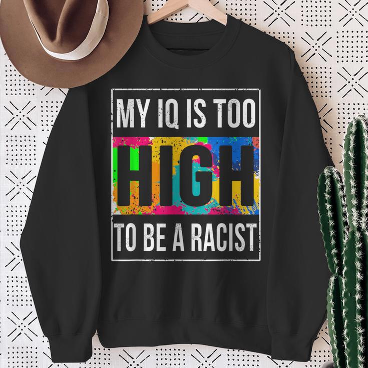 Anti RacismGutmensch Antiracism Sweatshirt Geschenke für alte Frauen