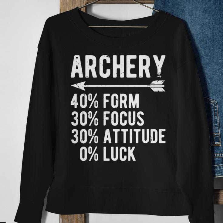 Archery Definition Archer Archery Lover Archers Sweatshirt Gifts for Old Women