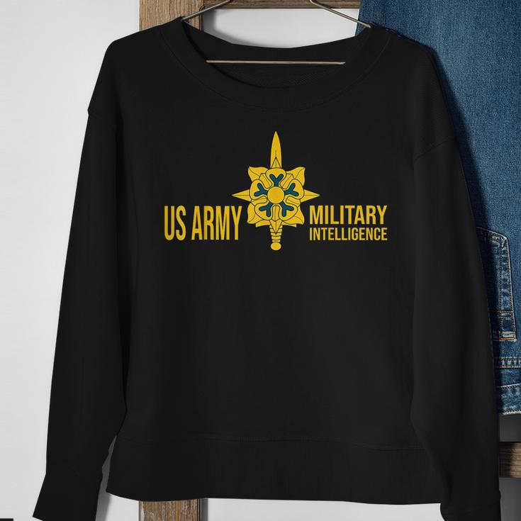 Army Military Intelligence Corps Us Usa Sweatshirt Gifts for Old Women