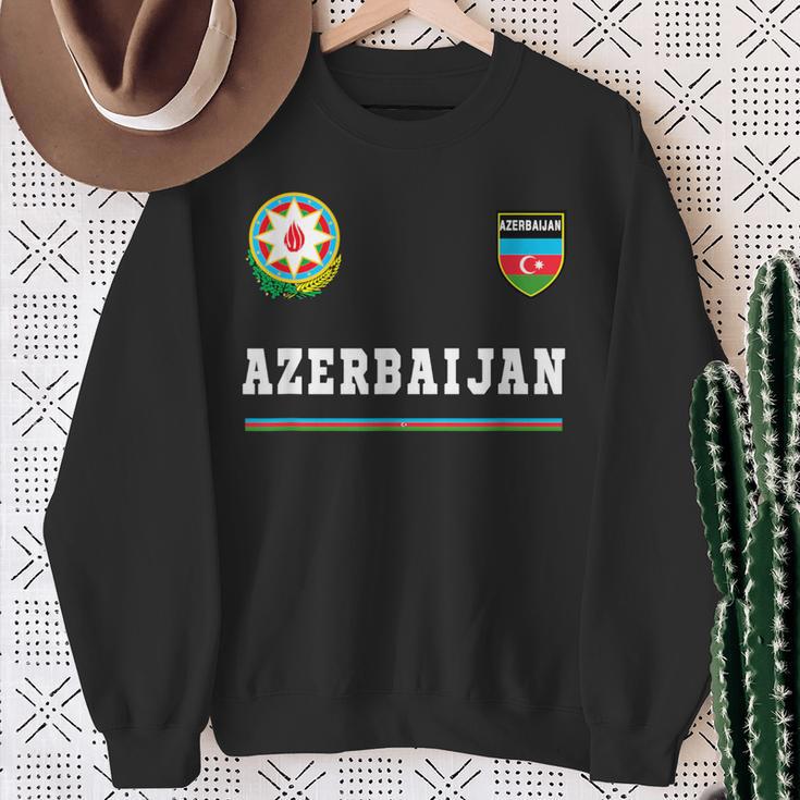 Aserbaijan Sports Football Flag Football Te- Sweatshirt Geschenke für alte Frauen