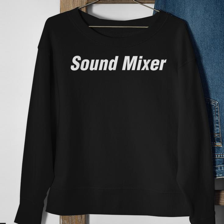 Audio Engineering Sound MixerSweatshirt Gifts for Old Women