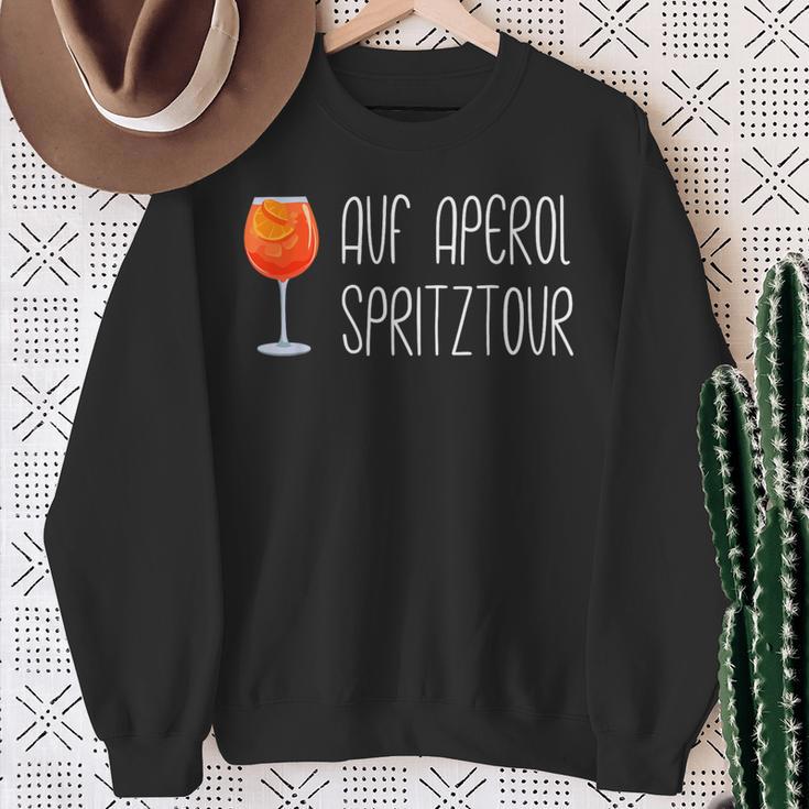 Auf Aperol Spritztour Sweatshirt Geschenke für alte Frauen