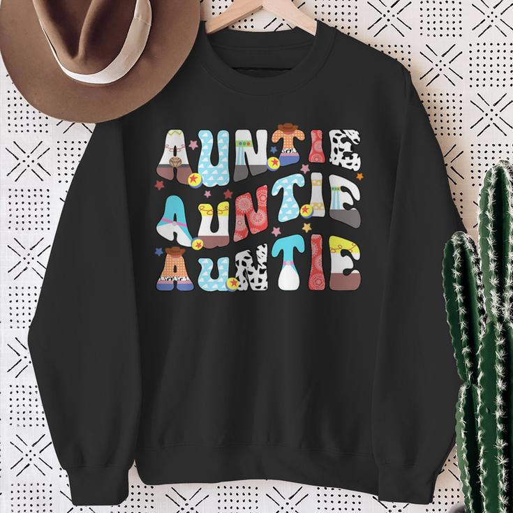Auntie Toy Birthday Boy Story Family Matching Birthday Boy Sweatshirt Gifts for Old Women
