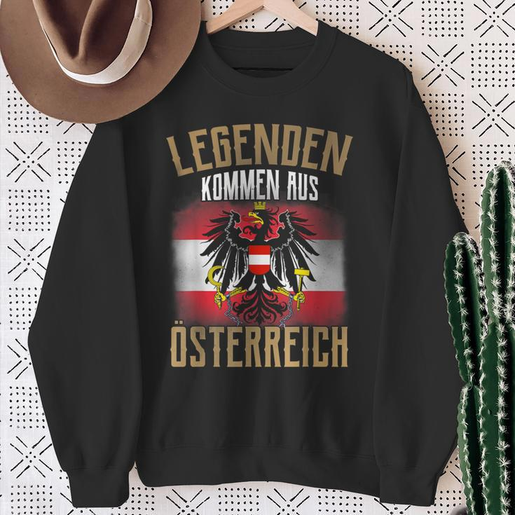 Austria Vienna Flag Costumes Sweatshirt Geschenke für alte Frauen
