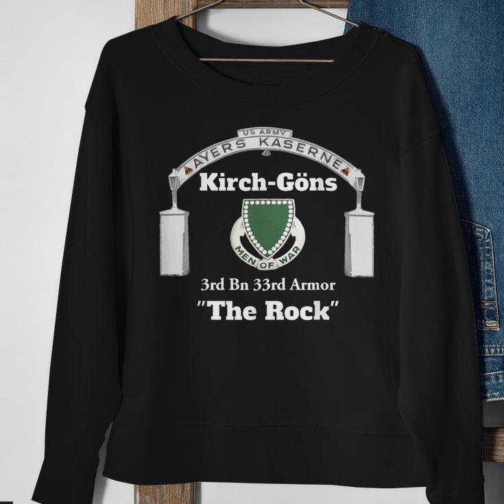 Ayers Kaserne-Kirch-Gons 3Rd Bn 33Rd Armor On Front Sweatshirt Gifts for Old Women